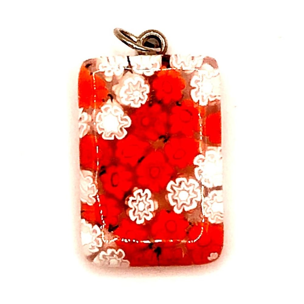 Murano Millefiori, or Murrine, glass pendant